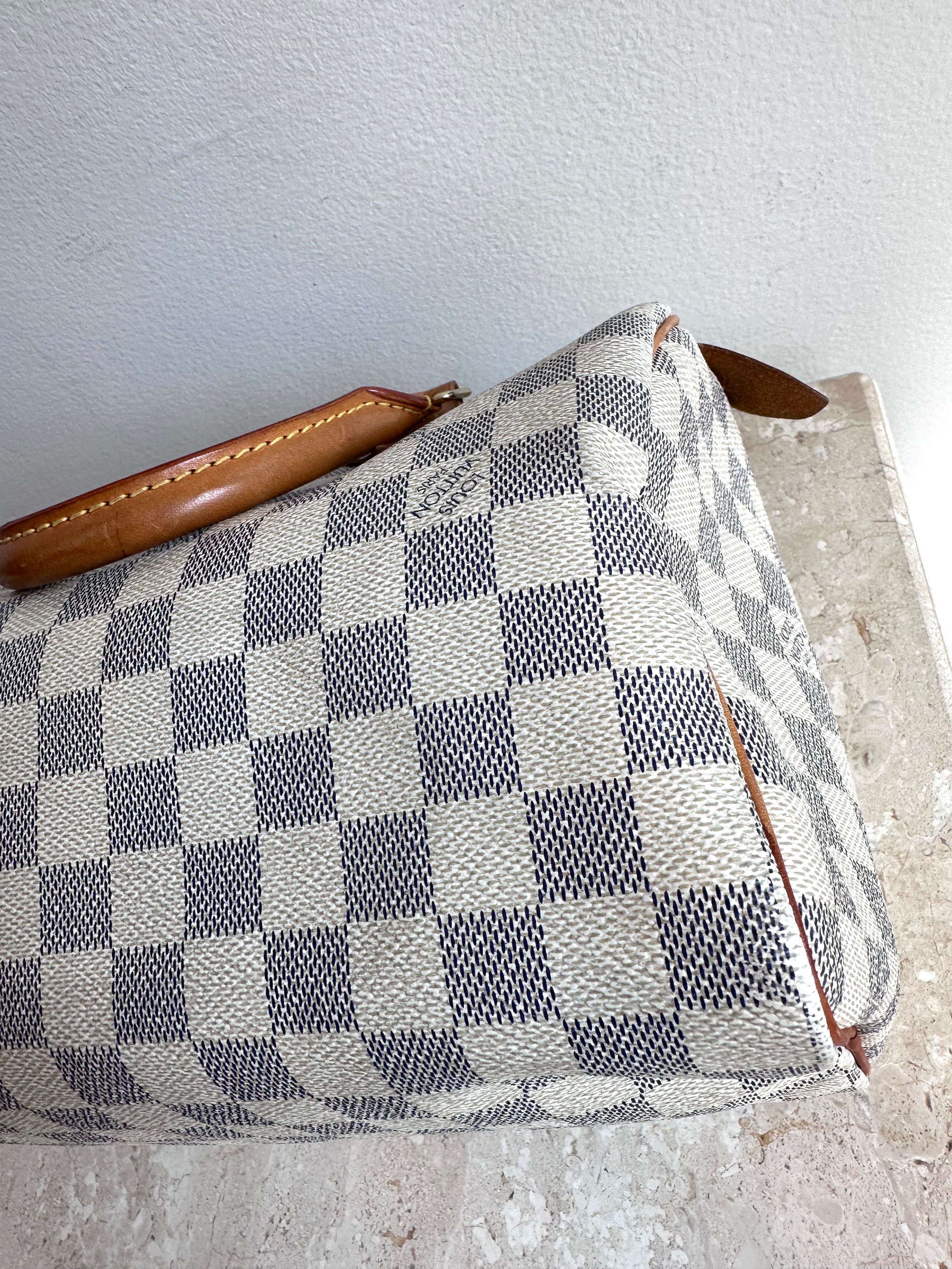 Pre-Owned LOUIS VUITTON Damier Azur Speedy 25