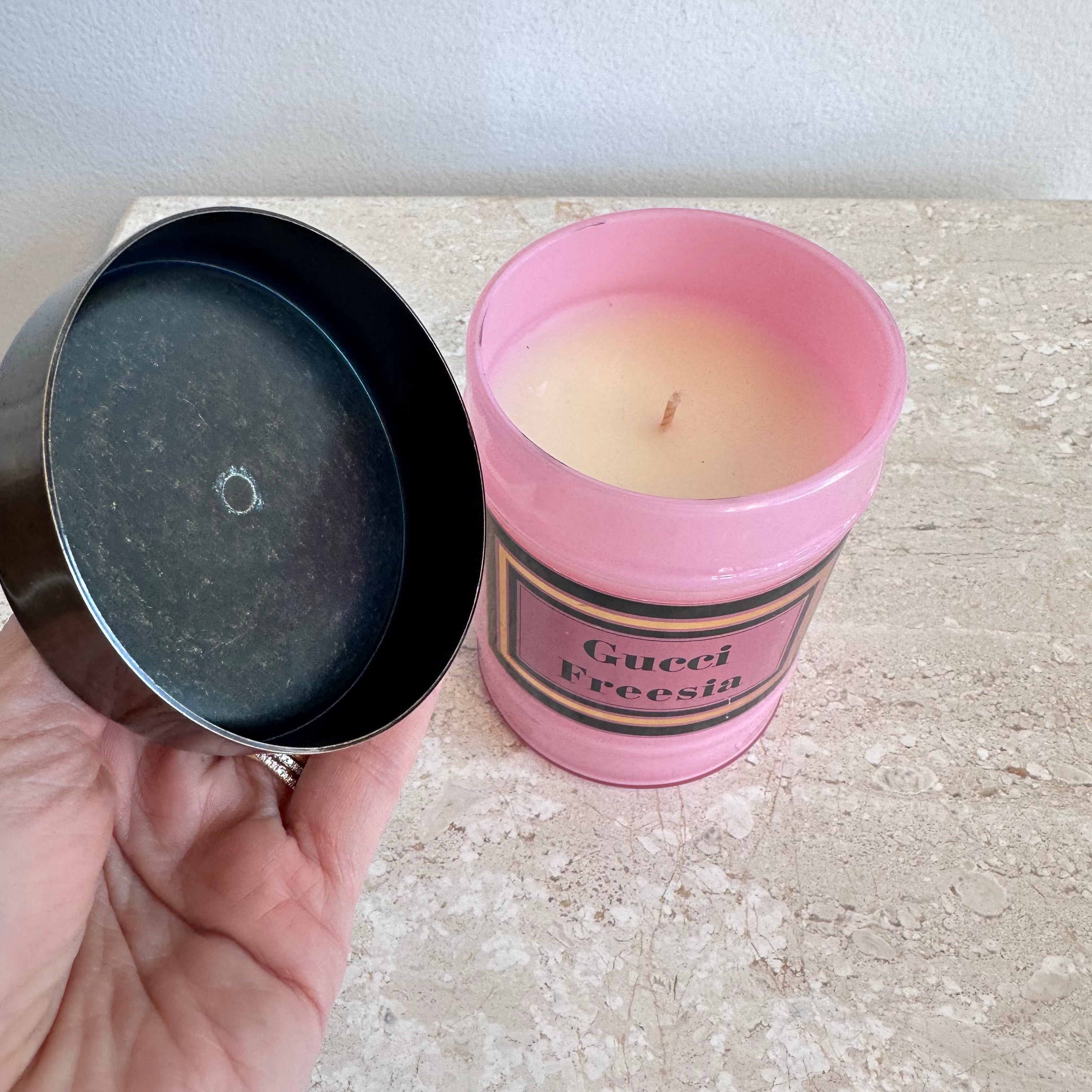 Pre-Owned GUCCI Freesia Pink Scented Candle – Valamode