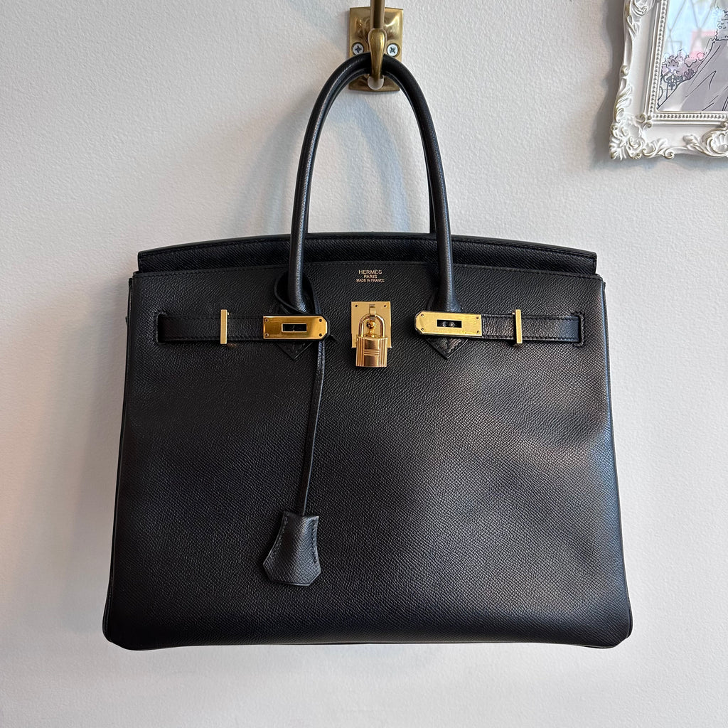 2/2 Layaway item payment for Pre-Owned Hermes Birkin 35 Epsom Leather with Gold Hardware