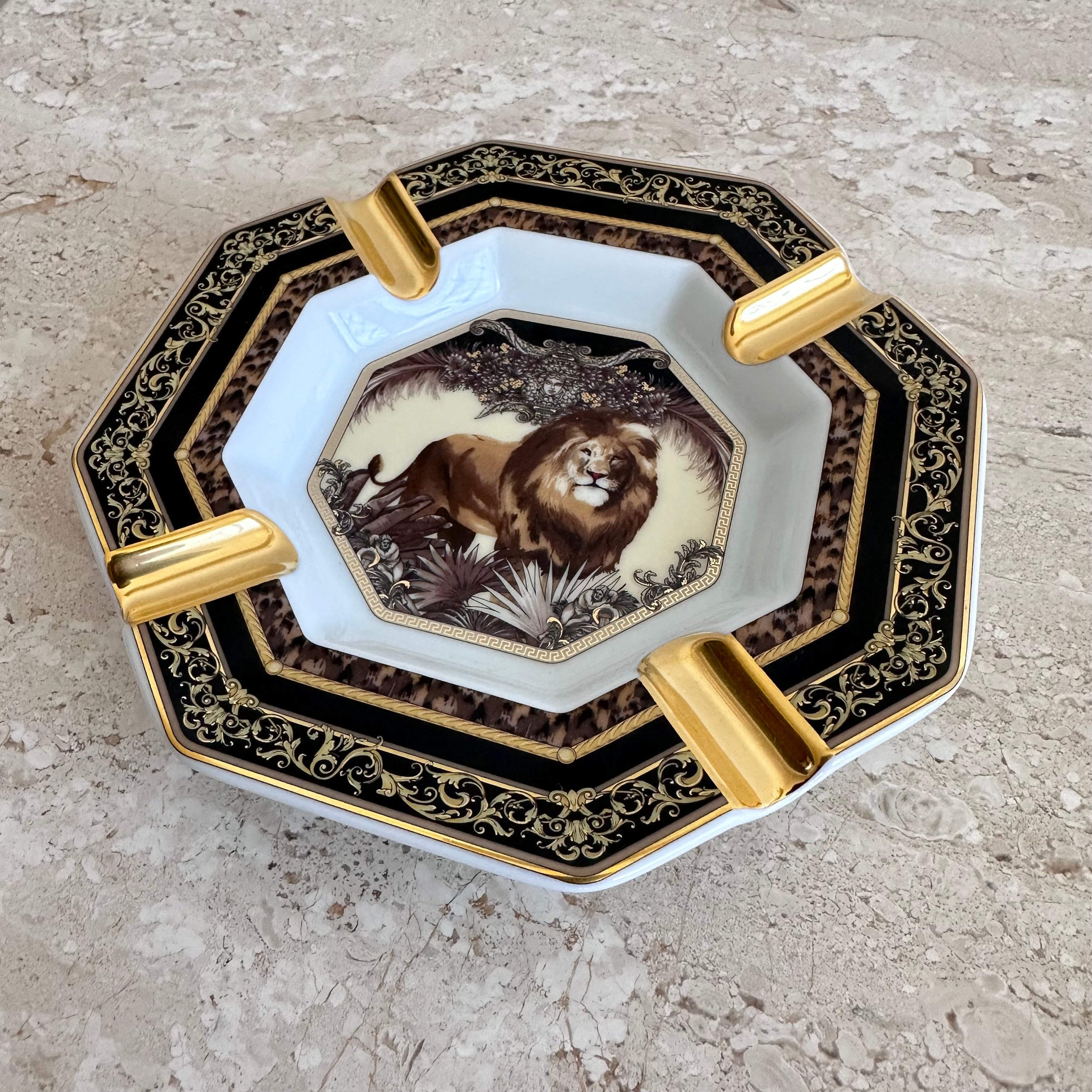Pre-Owned VERSACE La Regne Animal William Ashtray – Valamode