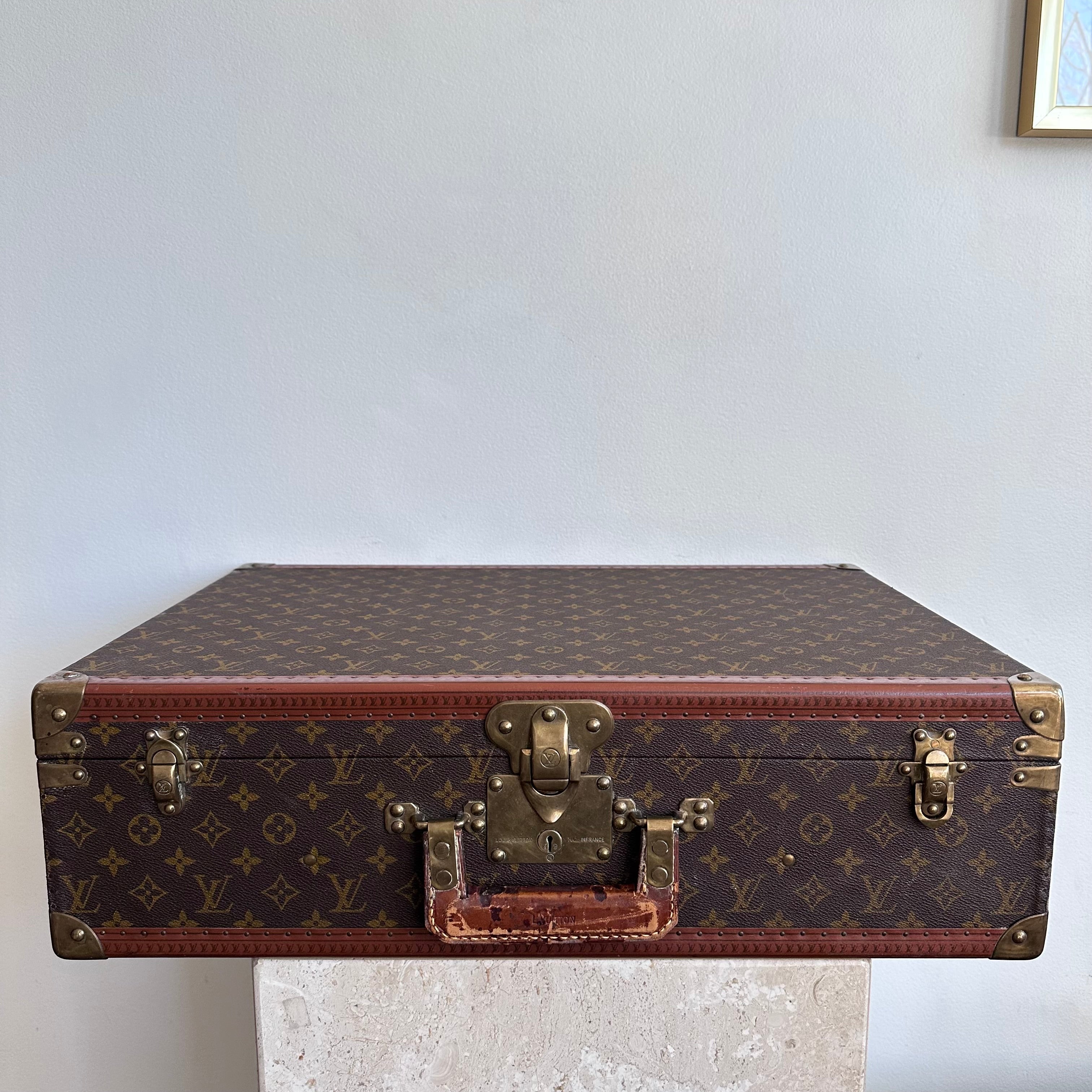 Pre-Owned LOUIS VUITTON Vintage Bisten Hardcase Trunk 60 – Valamode