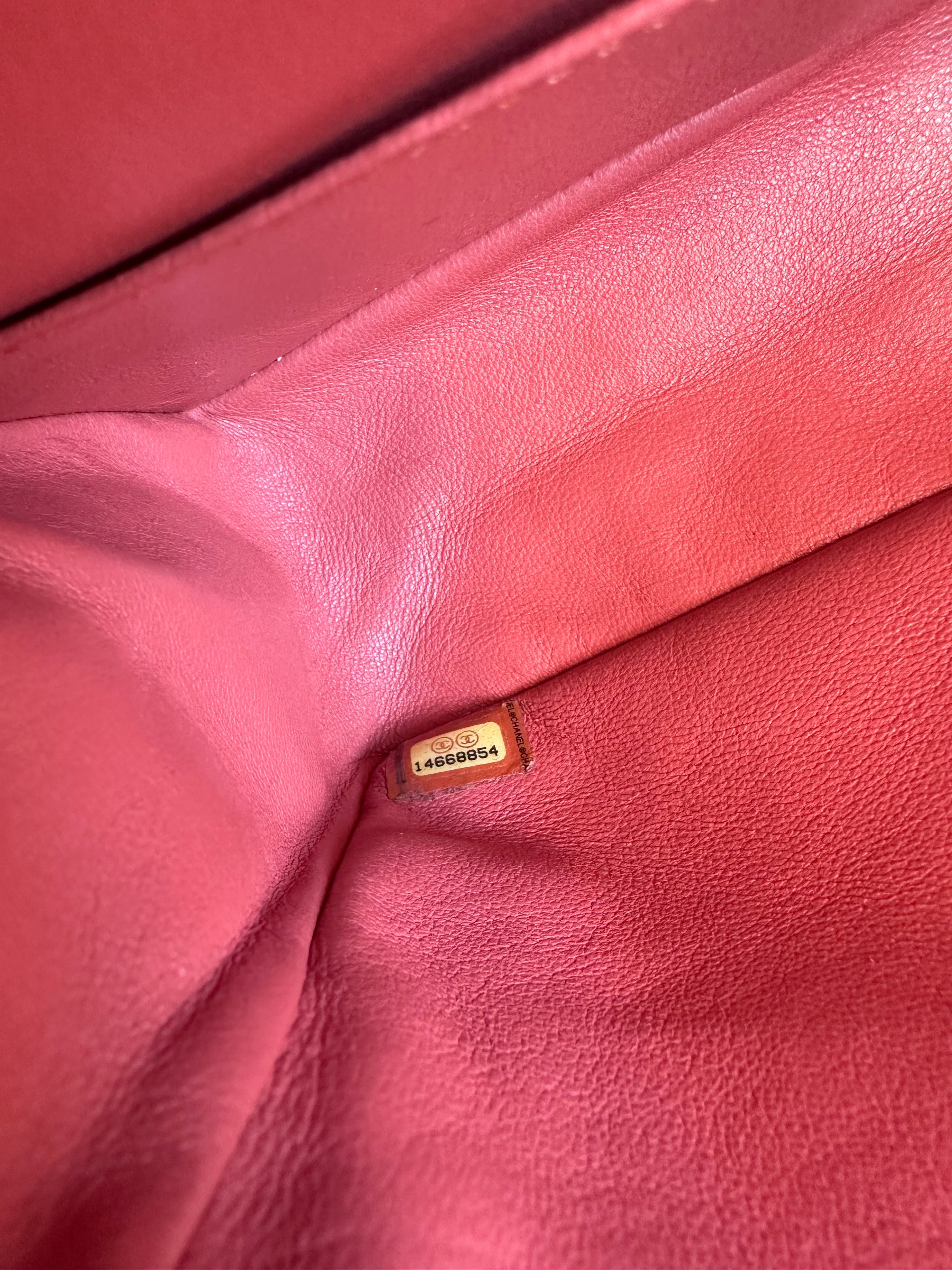 Pre-Owned CHANEL Apricot Quilted Sheepskin 2.55 Reissue Mini Flap