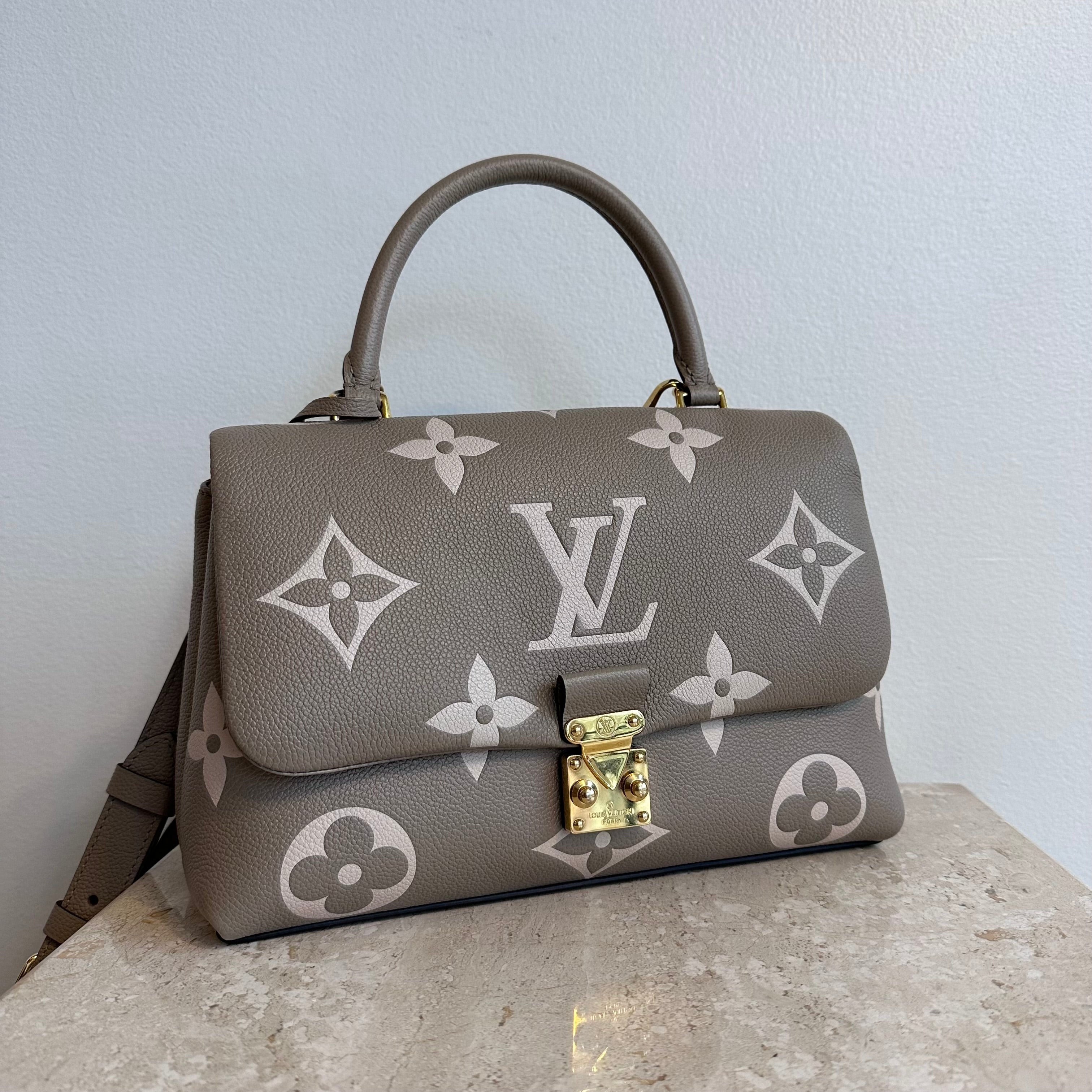 Pre-Owned LOUIS VUITTON Bicolor Monogram Empreinte Madeleine MM