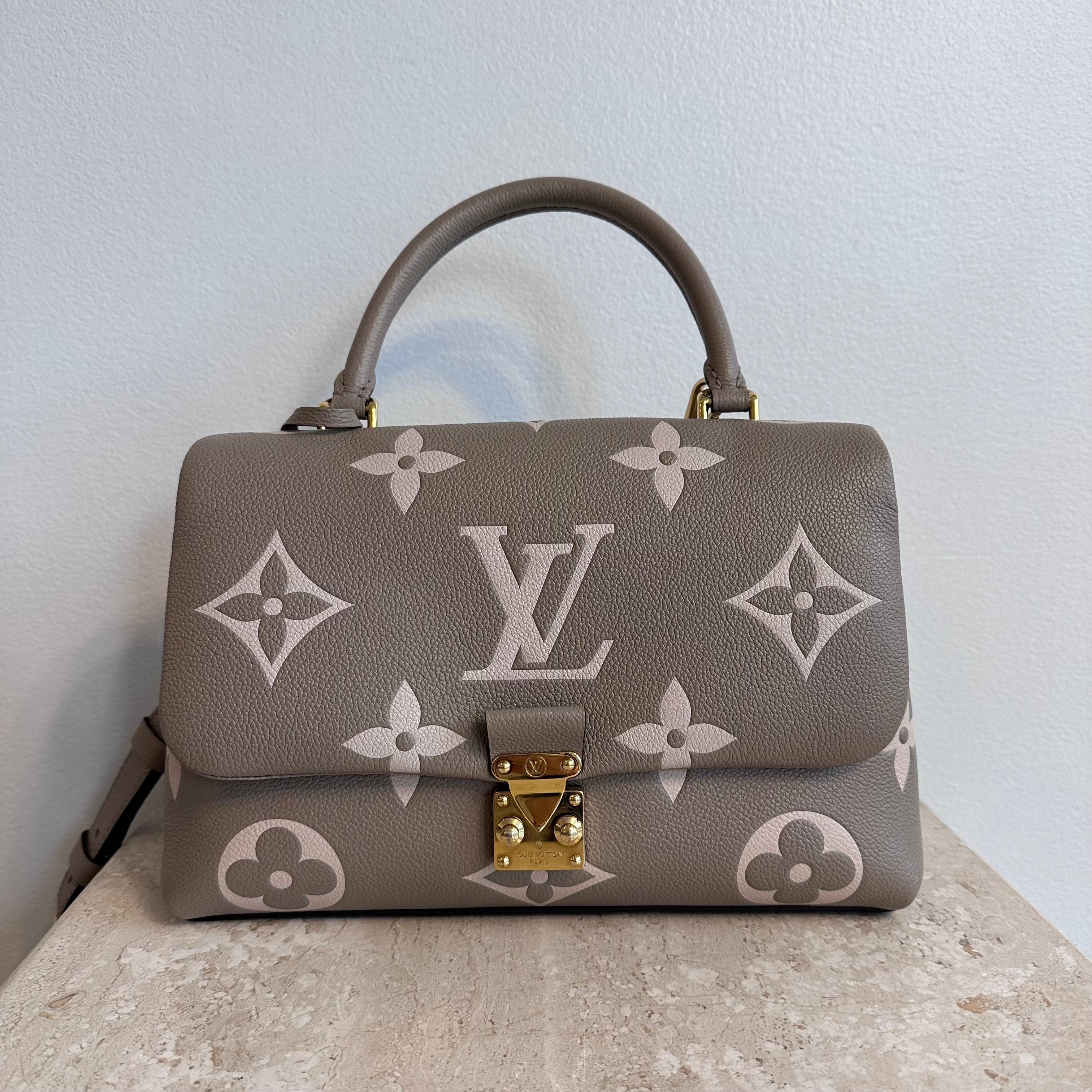 Pre-Owned LOUIS VUITTON Bicolor Monogram Empreinte Madeleine MM