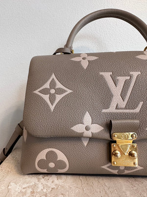 Pre-Owned LOUIS VUITTON Bicolor Monogram Empreinte Madeleine MM