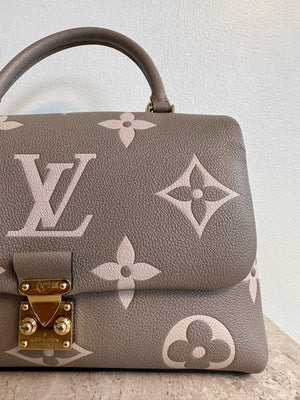 Pre-Owned LOUIS VUITTON Bicolor Monogram Empreinte Madeleine MM