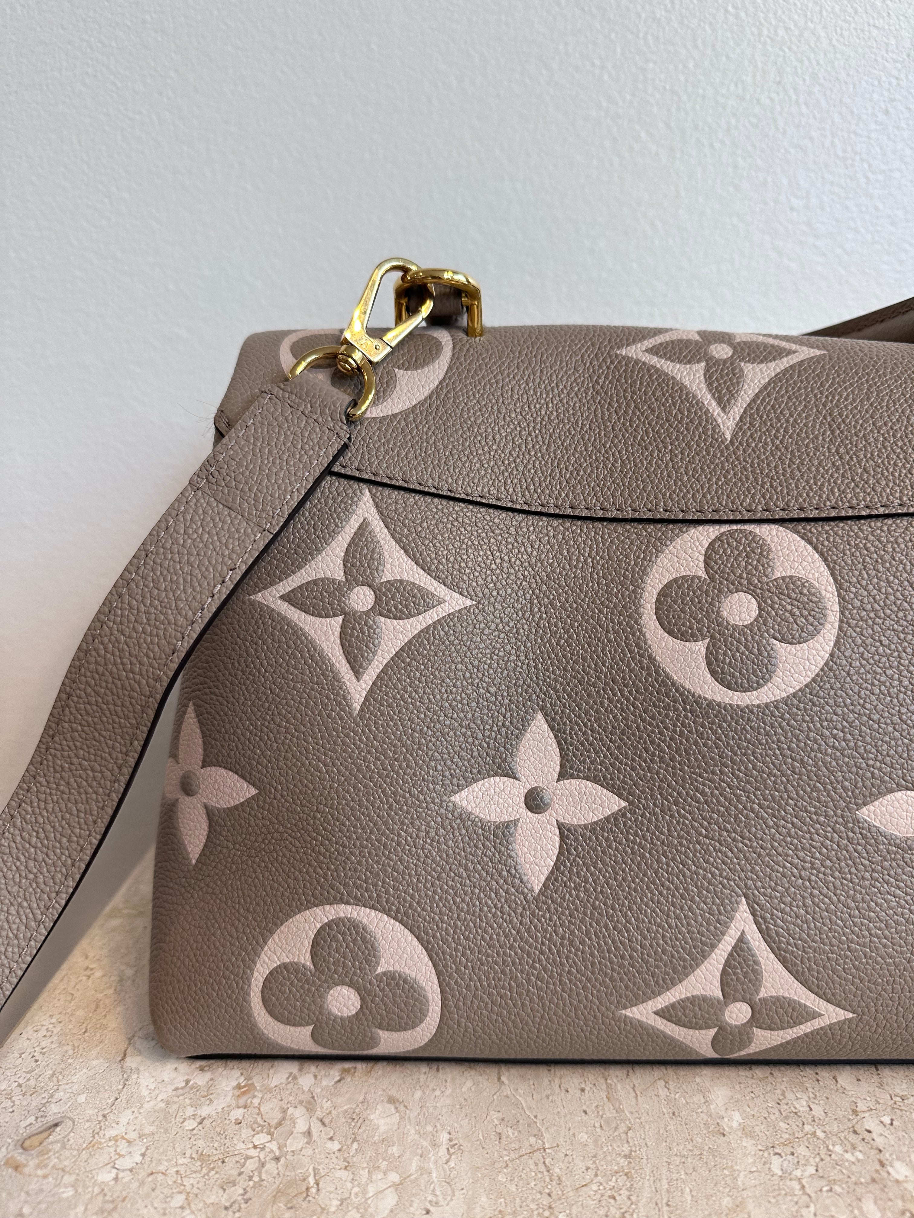Pre-Owned LOUIS VUITTON Bicolor Monogram Empreinte Madeleine MM