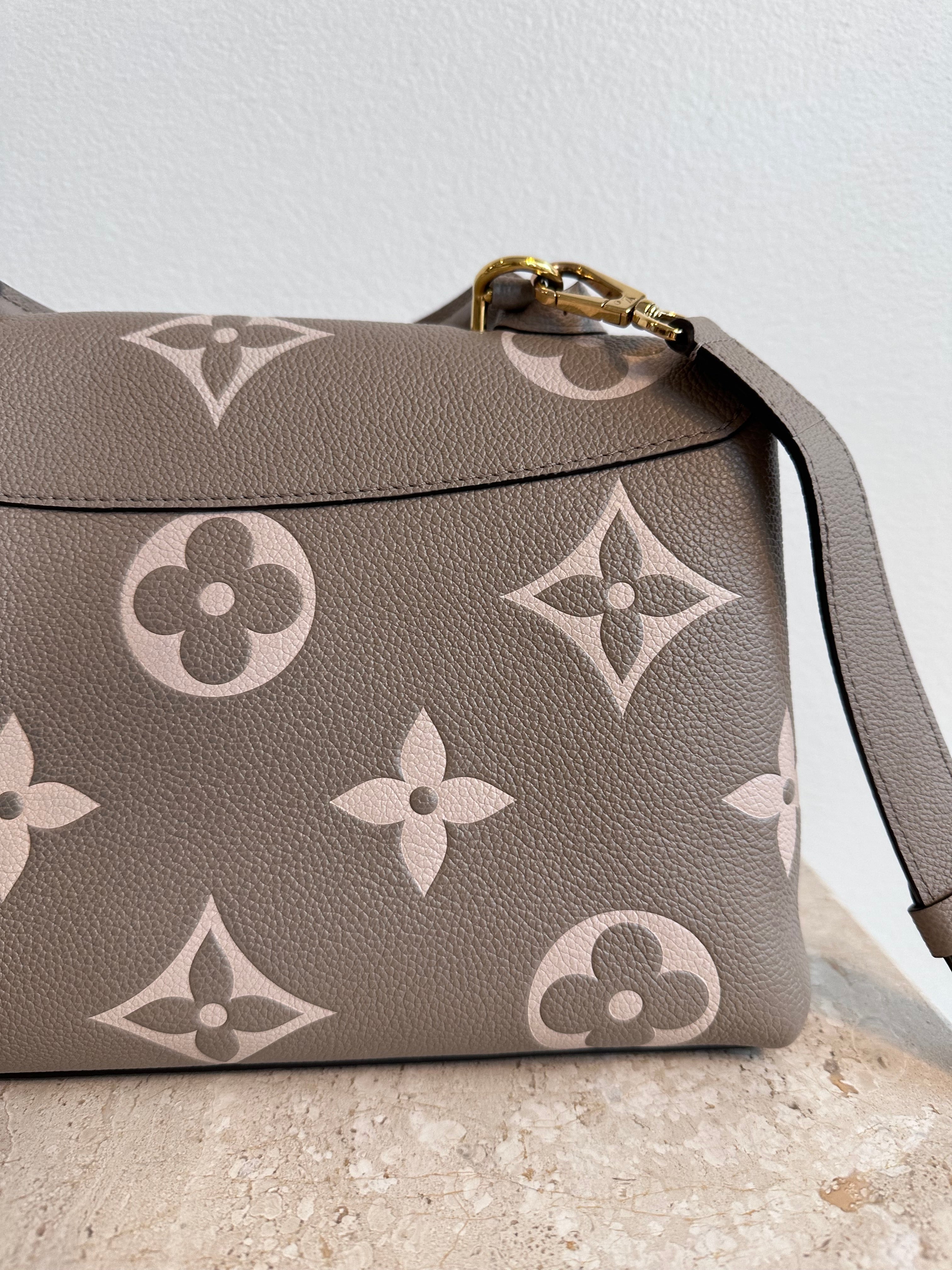 Pre-Owned LOUIS VUITTON Bicolor Monogram Empreinte Madeleine MM