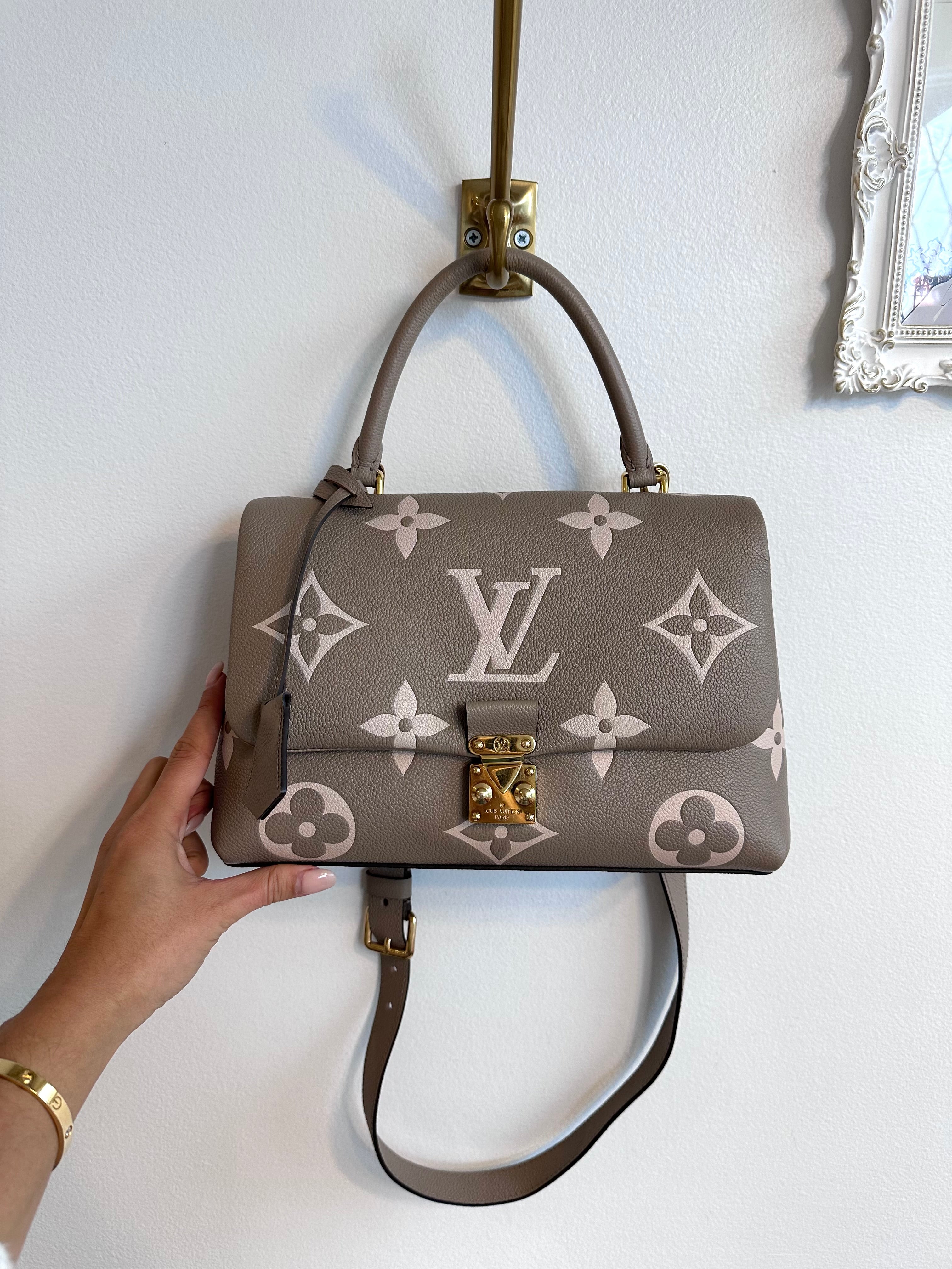 Pre-Owned LOUIS VUITTON Bicolor Monogram Empreinte Madeleine MM