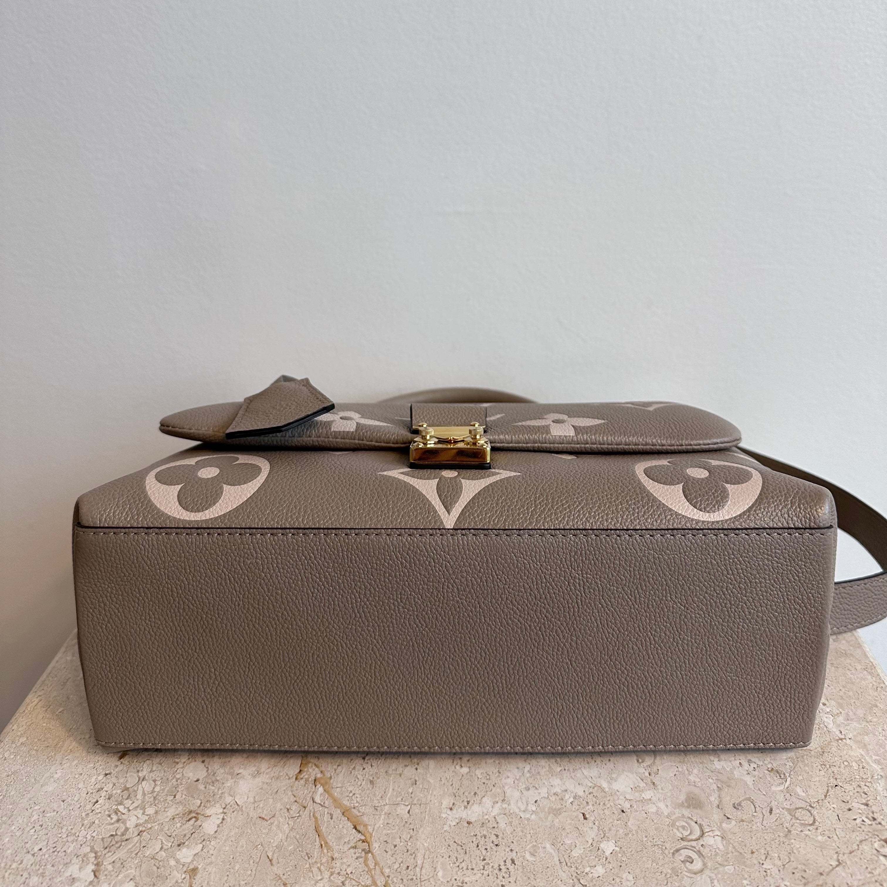 Pre-Owned LOUIS VUITTON Bicolor Monogram Empreinte Madeleine MM