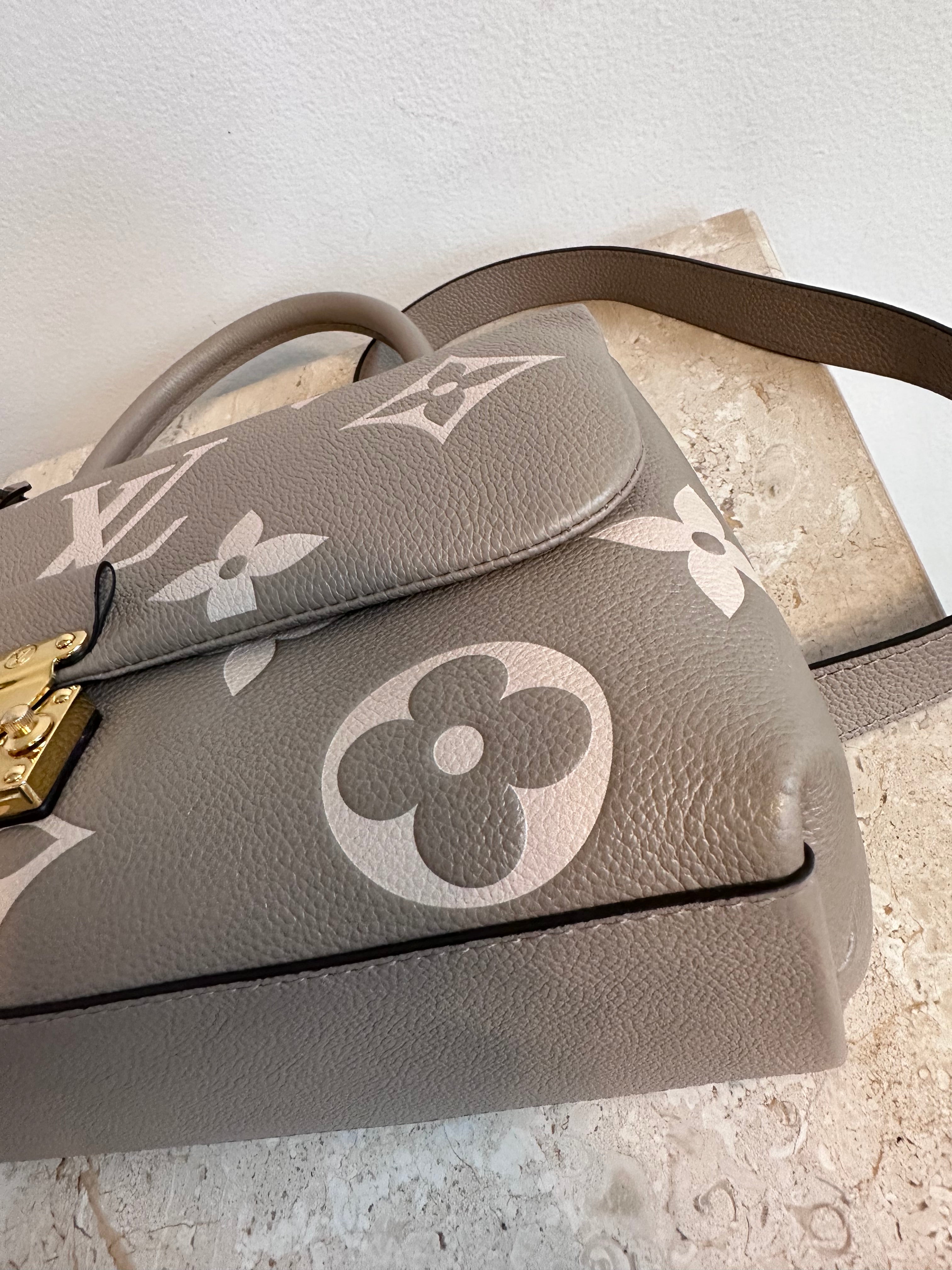 Pre-Owned LOUIS VUITTON Bicolor Monogram Empreinte Madeleine MM