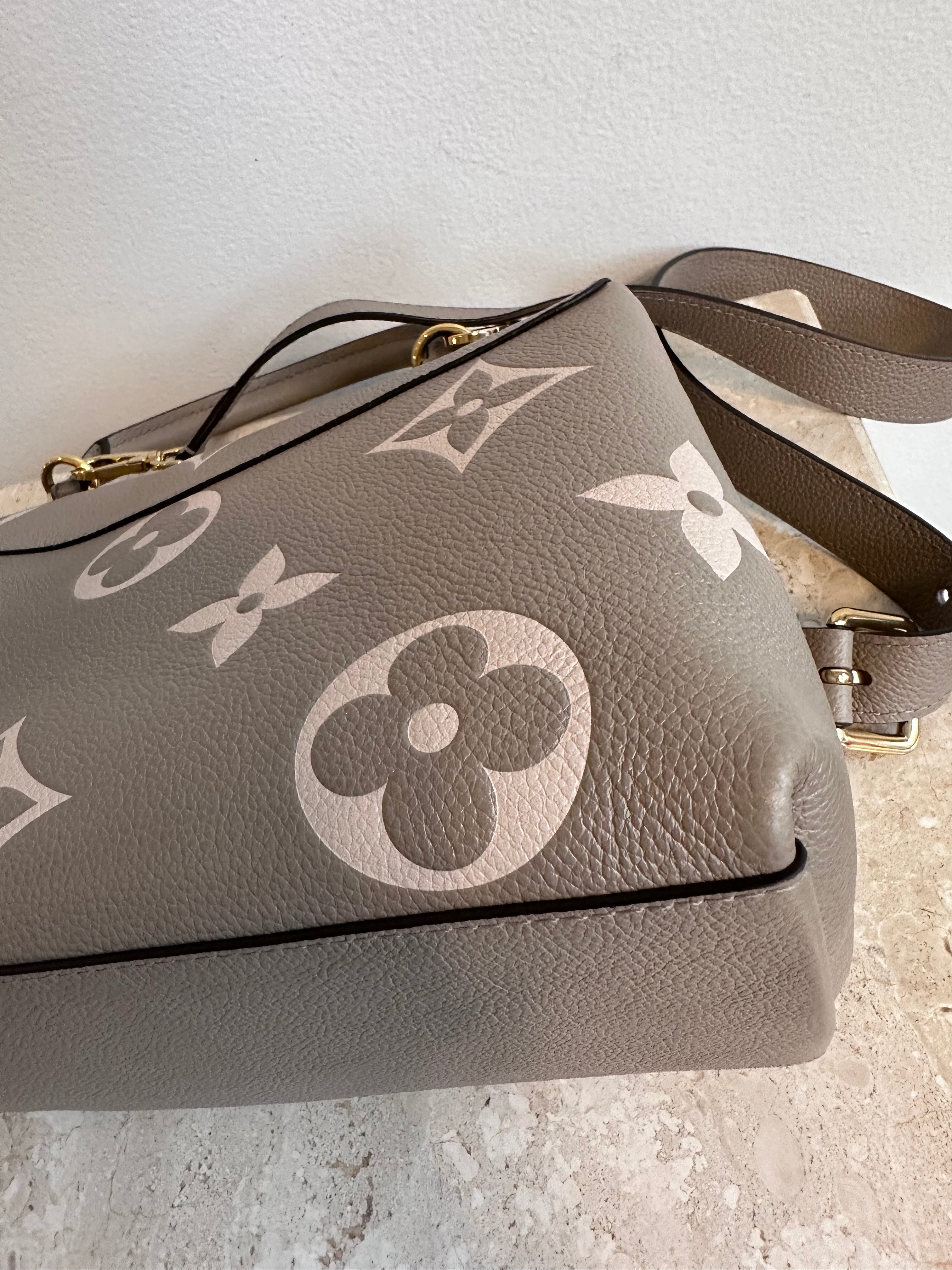 Pre-Owned LOUIS VUITTON Bicolor Monogram Empreinte Madeleine MM