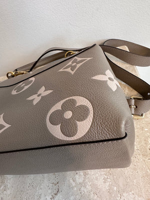 Pre-Owned LOUIS VUITTON Bicolor Monogram Empreinte Madeleine MM