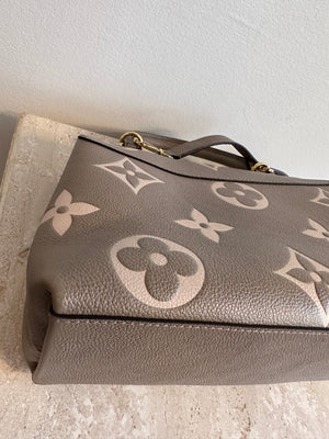 Pre-Owned LOUIS VUITTON Bicolor Monogram Empreinte Madeleine MM