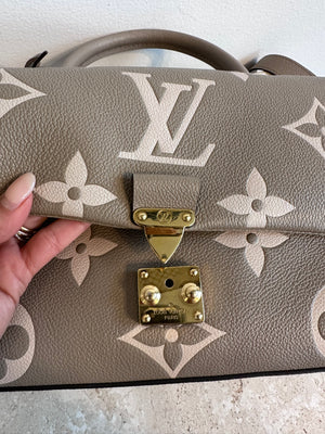 Pre-Owned LOUIS VUITTON Bicolor Monogram Empreinte Madeleine MM