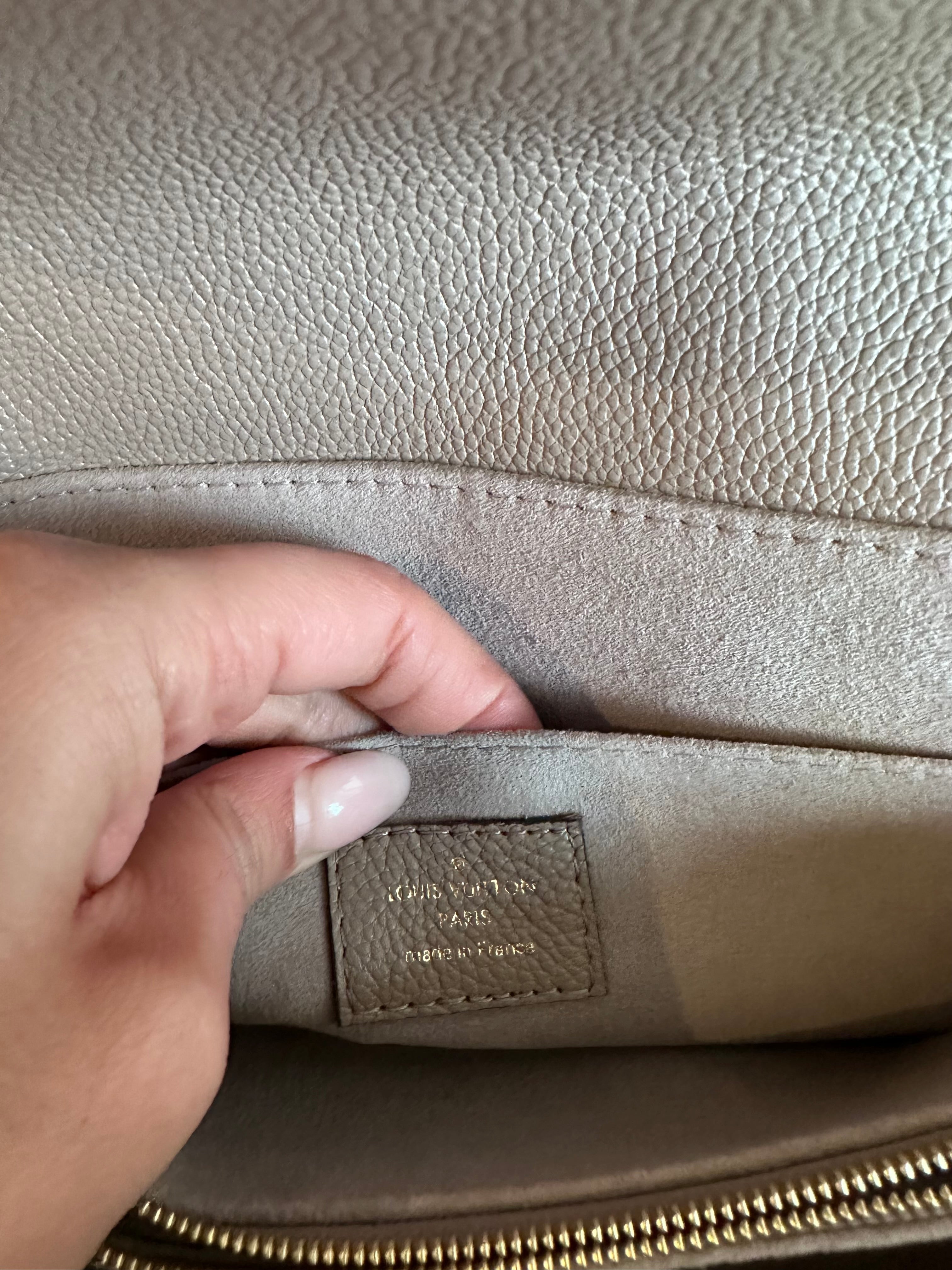 Pre-Owned LOUIS VUITTON Bicolor Monogram Empreinte Madeleine MM