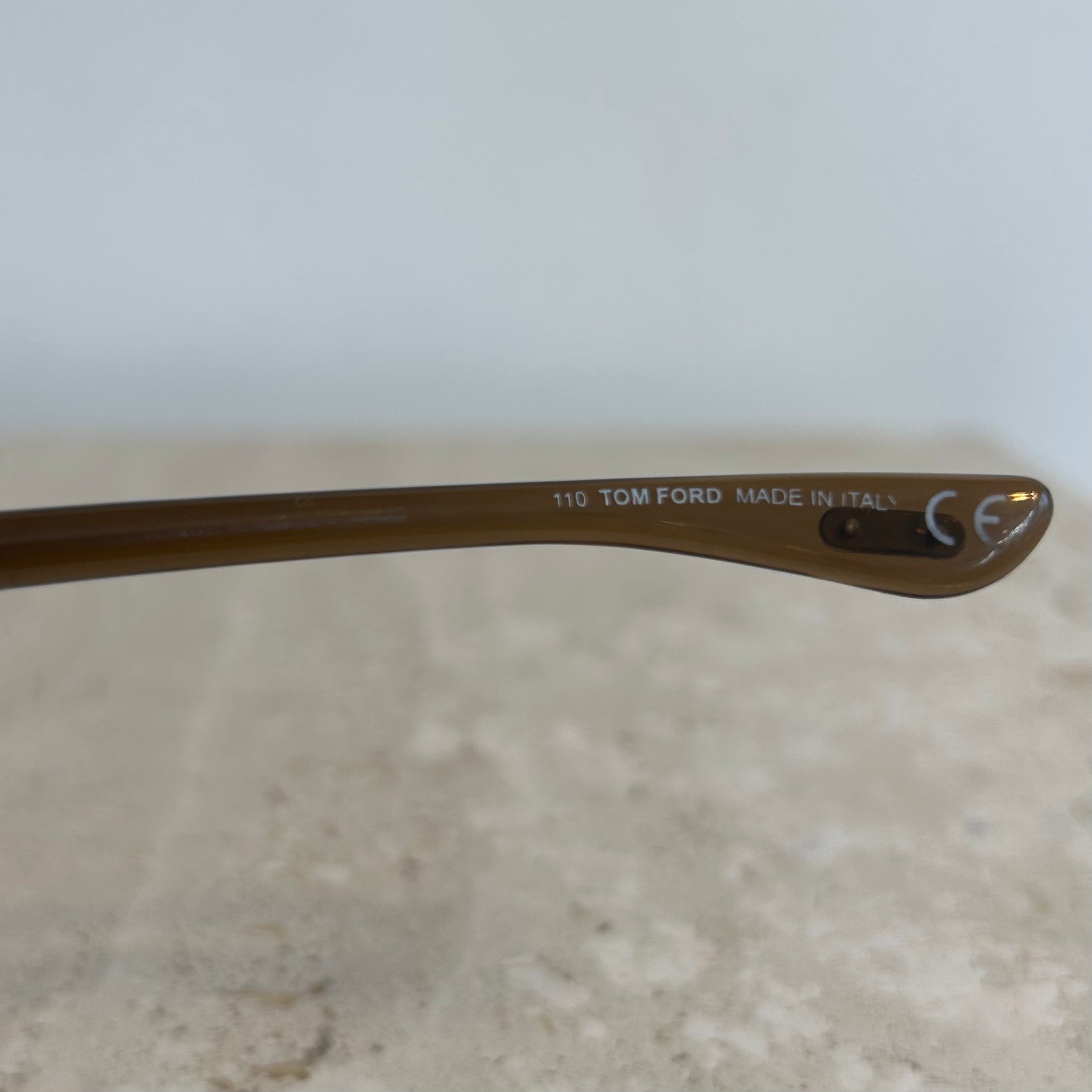 Pre-Owned TOM FORD Whitney Brown TF9 74F Sunglasses #2