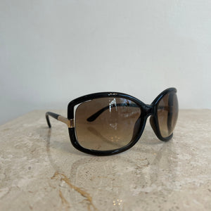 Pre-Owned TOM FORD Dark Brown Anais TF125 Sunglasses