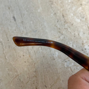 Pre-Owned GUCCI Brown Tortoise Shell Buckle Sunglasses-2590/S