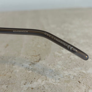 Pre-Owned GUCCI 4255/S Black/Gold Sunglasses