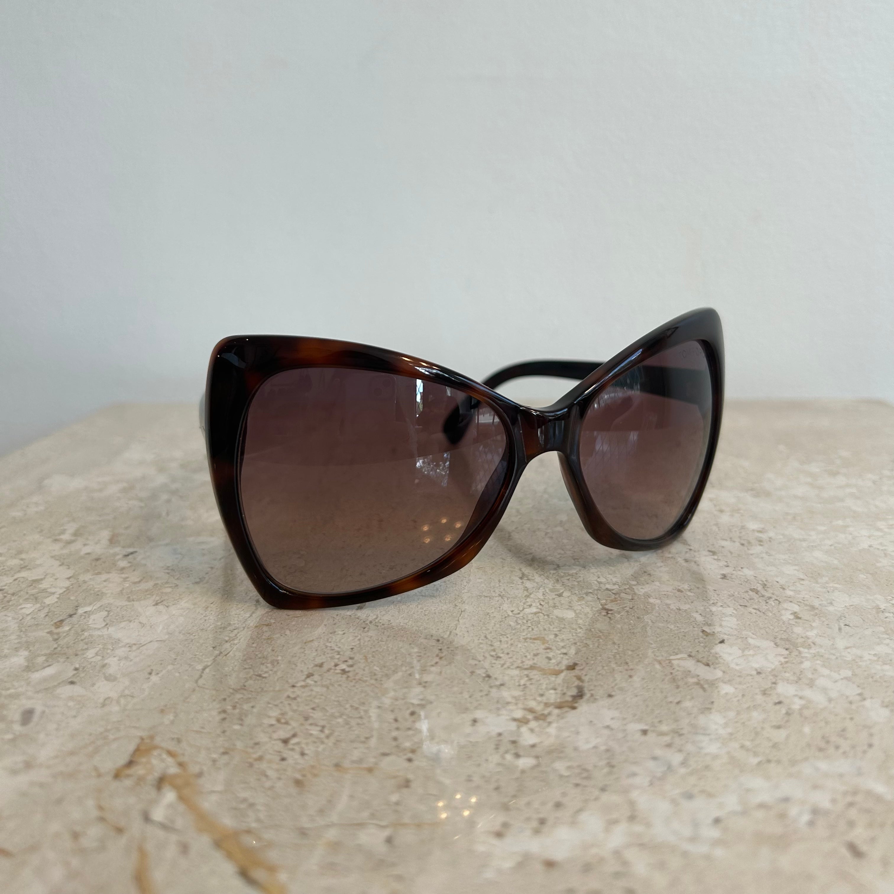 Pre-Owned TOM FORD Nico Brown TF175 52F Sunglasses