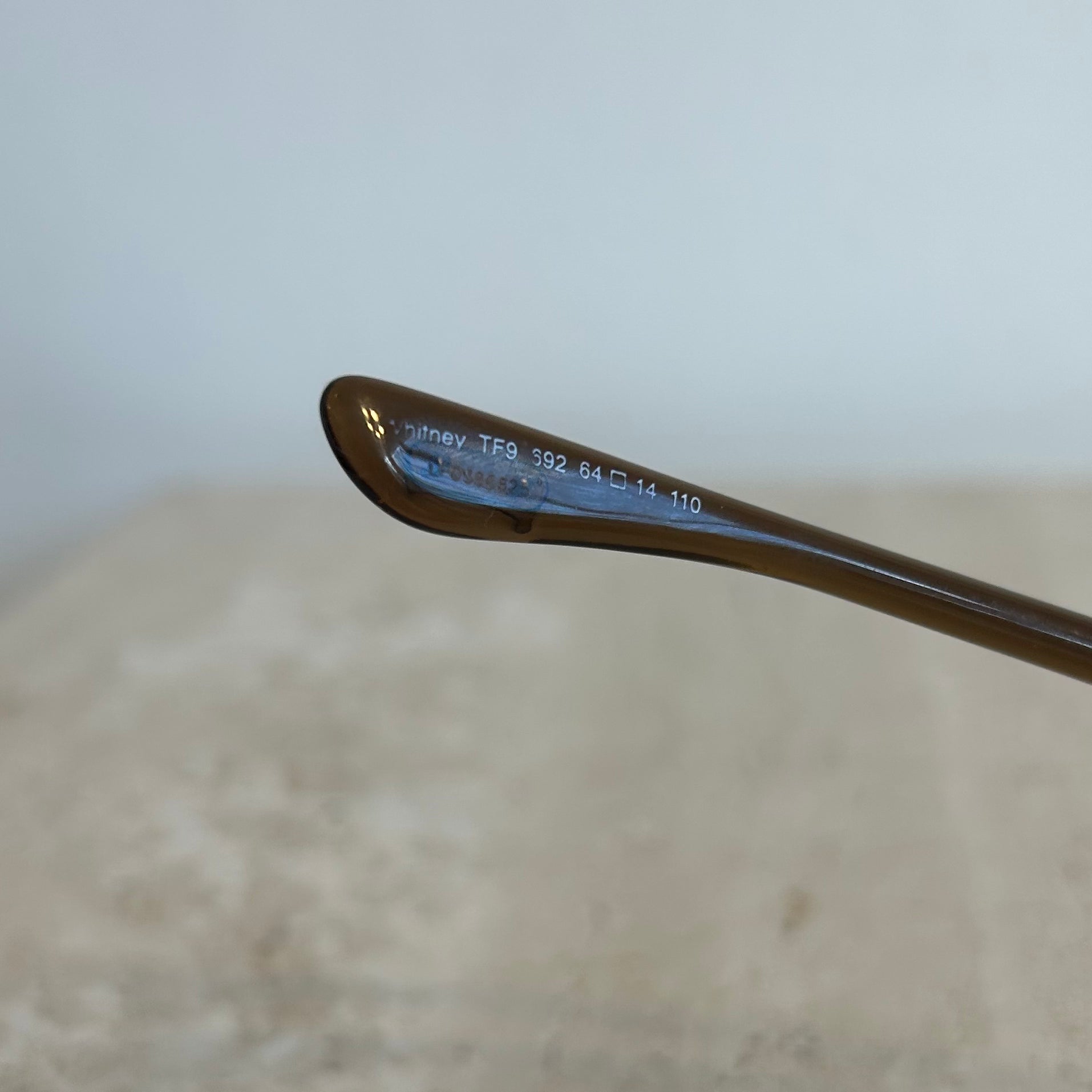 Pre-Owned TOM FORD Whitney Brown TF9 74F Sunglasses #2
