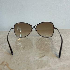 Pre-Owned TOM FORD Colette TF 250 Rose Gold Sunglasses