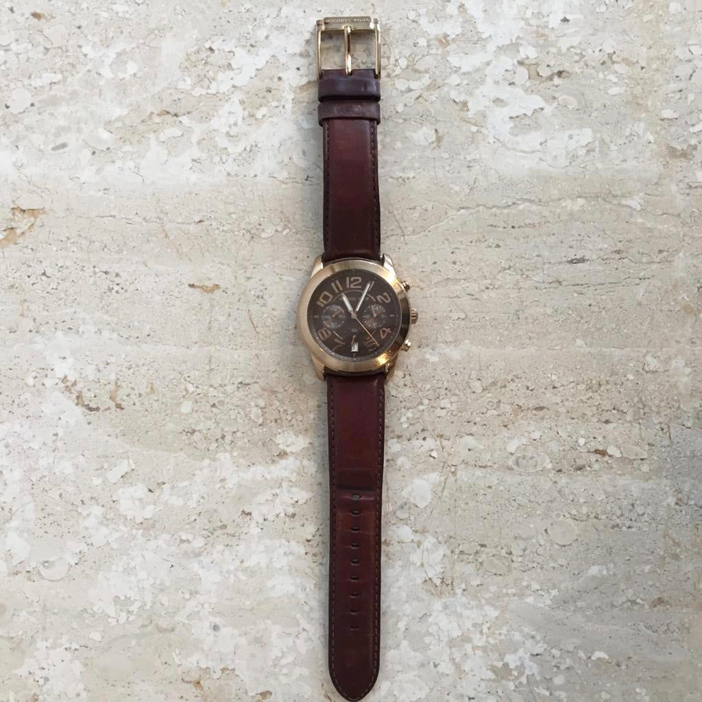 Pre-Owned MICHAEL KORS Stainless Steel Mens Watch