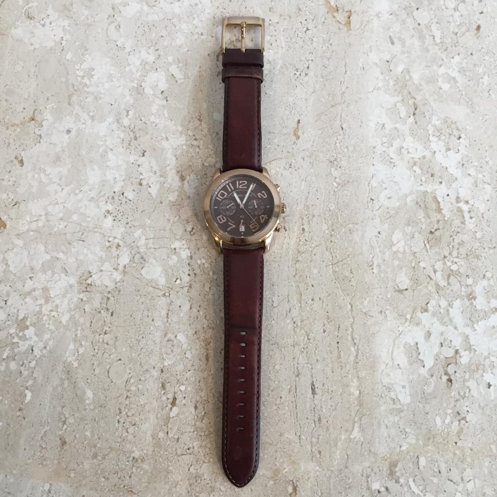 Pre-Owned MICHAEL KORS Stainless Steel Mens Watch
