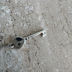 Pre-Owned TIFFANY & CO. Return To Tiffany Heart Key Pendant Necklace