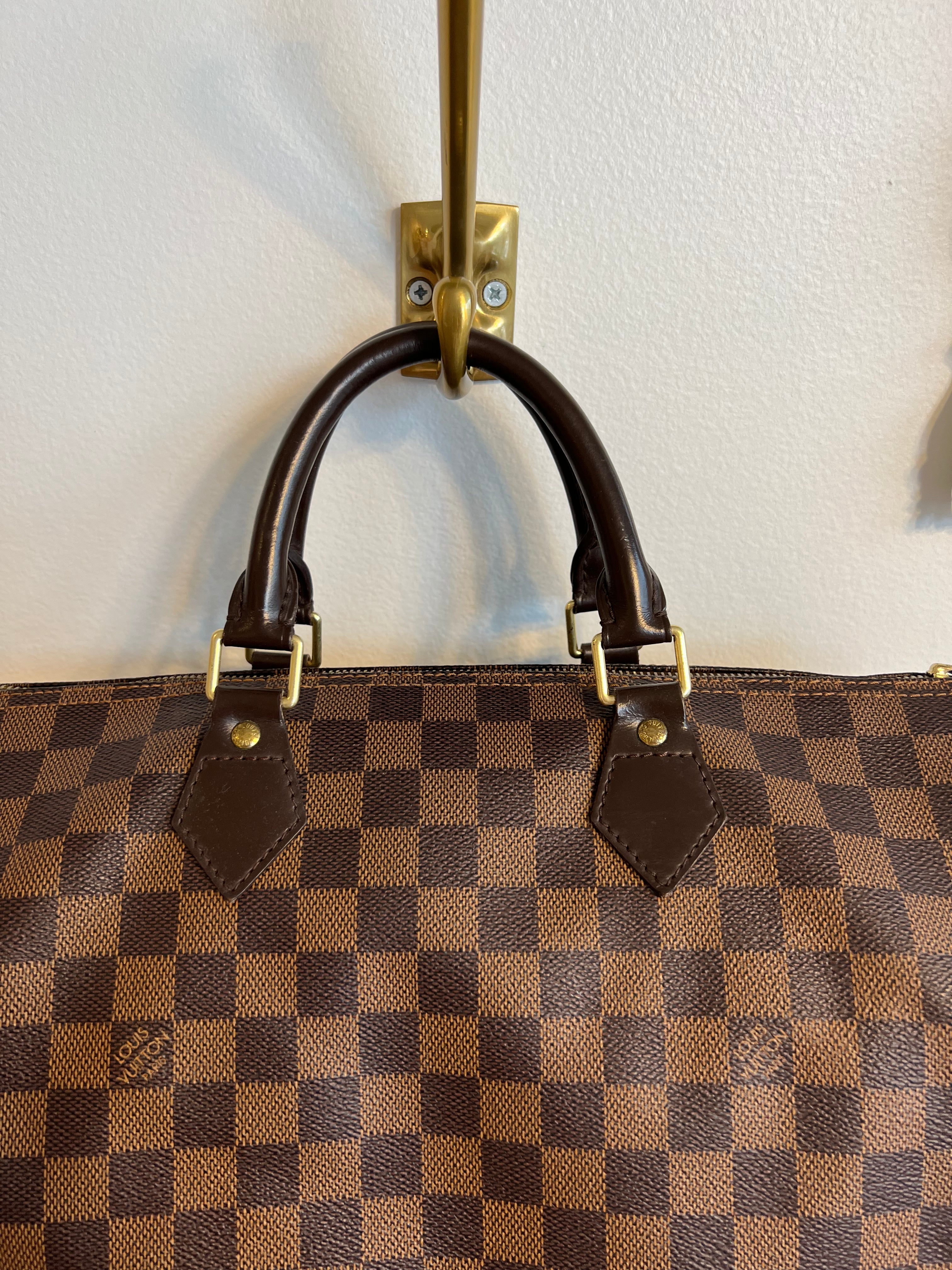 Pre-Owned LOUIS VUITTON Damier Ebene Speedy 35