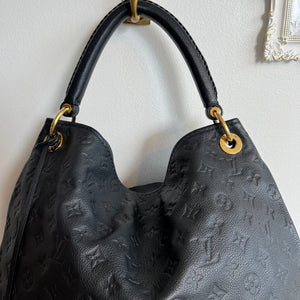 Pre-Owned LOUIS VUITTON Empreinte Infini Artsy MM Monogram Handbag