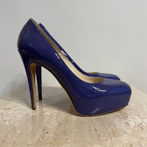 Pre-Owned BRIAN ATWOOD Maniac Purple Pumps - Size 37.5
