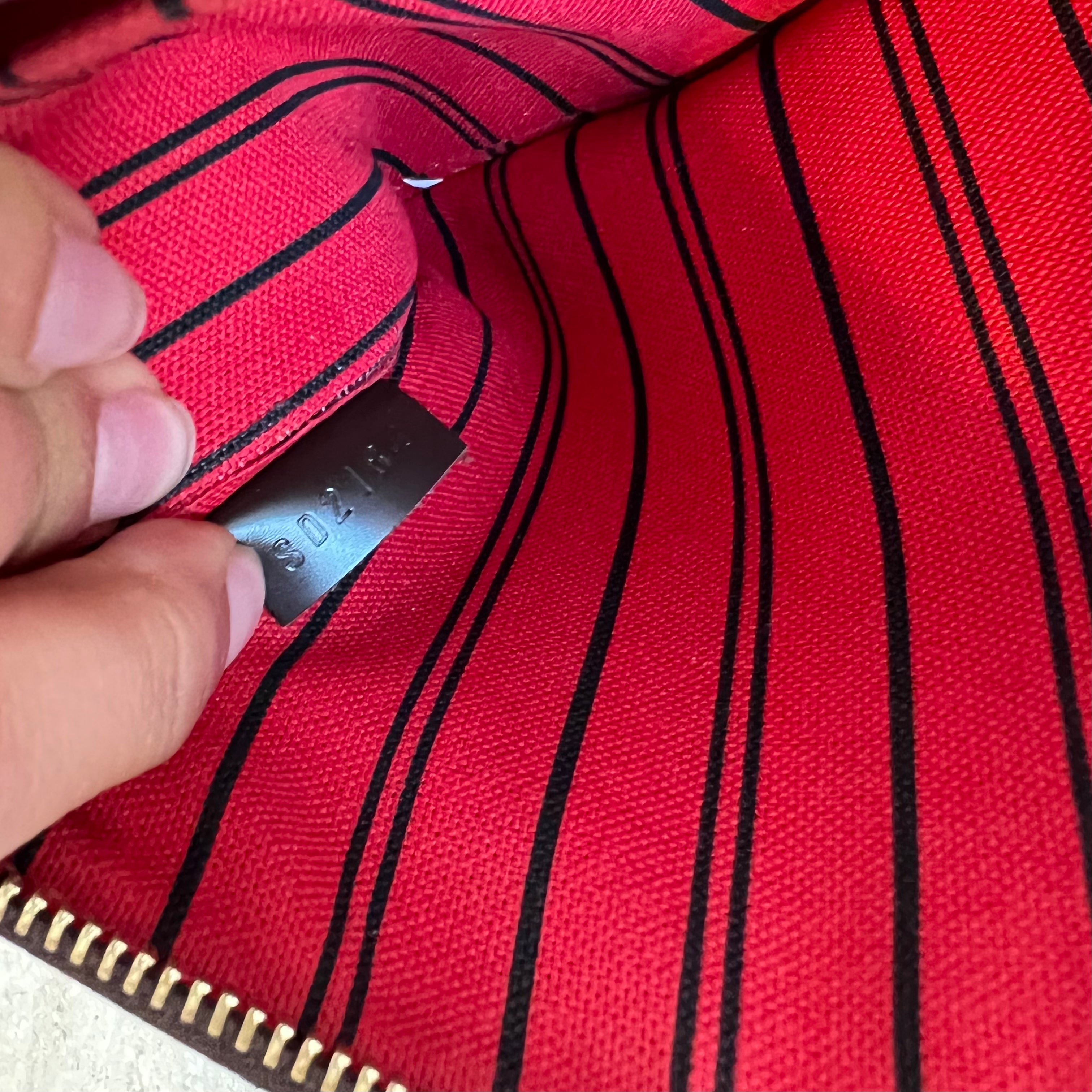 Pre-Owned LOUIS VUITTON Damier Ebene Neverfull Pochette