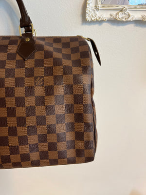 Pre-Owned LOUIS VUITTON Damier Ebene Speedy 35
