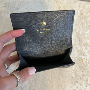 Pre-Owned SALVATORE FERRAGAMO Stromboli Card Case