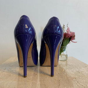 Pre-Owned BRIAN ATWOOD Maniac Purple Pumps - Size 37.5