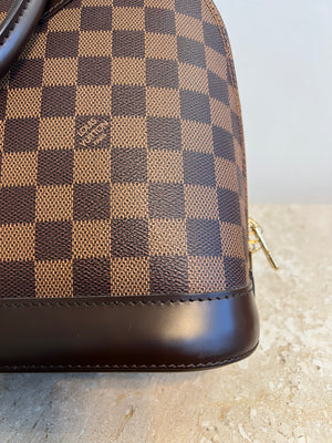 Pre-Owned LOUIS VUITTON  Damier Ebene Alma PM