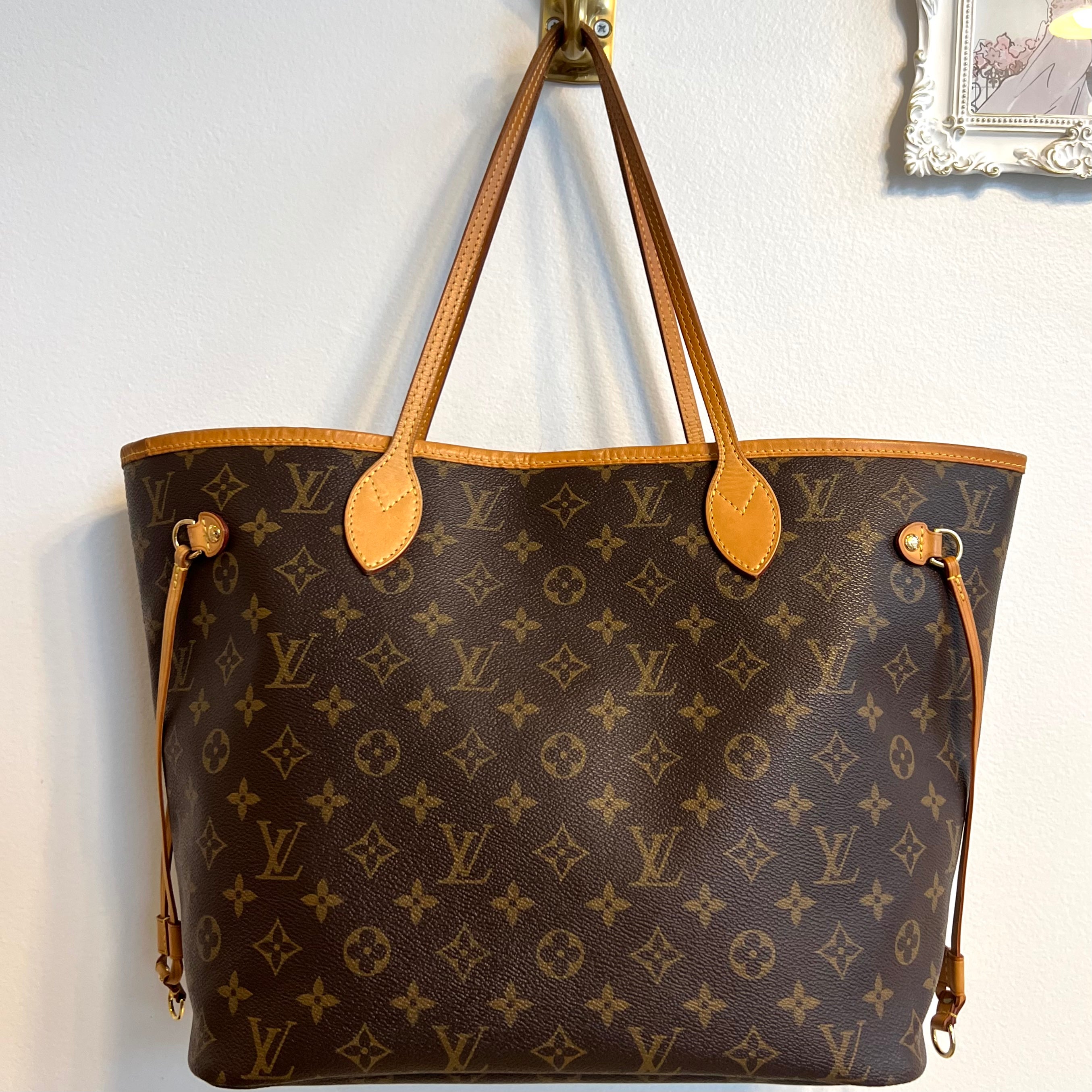 Pre-Loved Louis Vuitton Damier Azur Neverfull Pm by Pre-Loved by