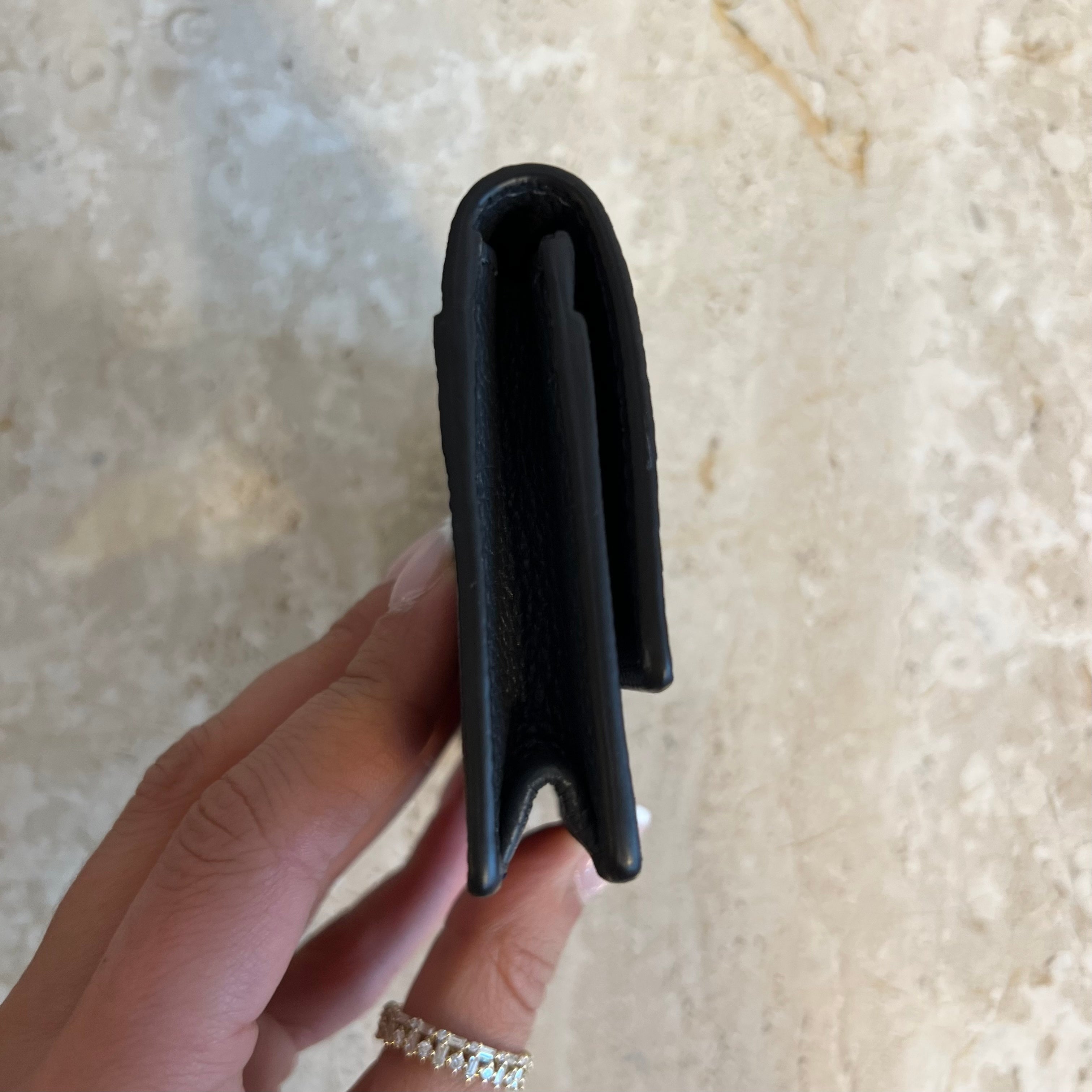 Pre-Owned SALVATORE FERRAGAMO Stromboli Card Case
