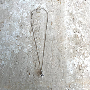 Pre-Owned TIFFANY & CO. Vintage Atlas Cube Necklace