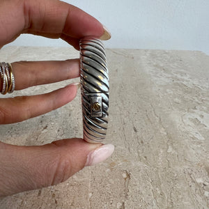 Pre-Owned David Yurman Sculpted Cable Bracelet