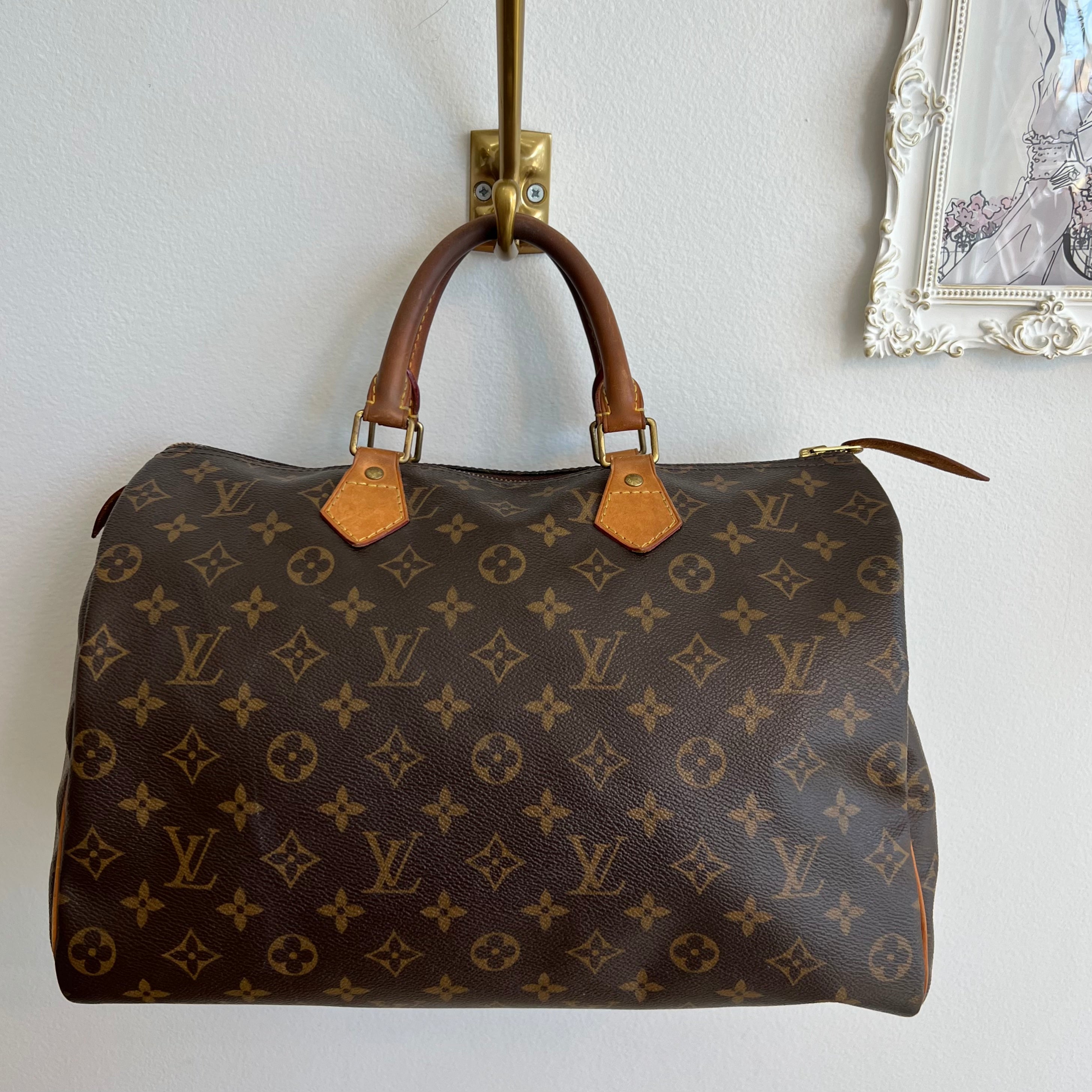 Pre-Owned LOUIS VUITTON Monogram Speedy 35