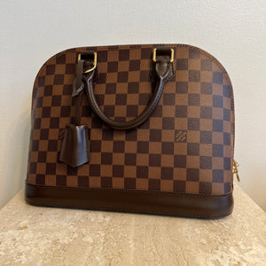 Pre-Owned LOUIS VUITTON  Damier Ebene Alma PM