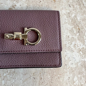Pre-Owned SALVATORE FERRAGAMO "Cinder Rose" Card Case