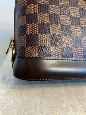 Pre-Owned LOUIS VUITTON  Damier Ebene Alma PM