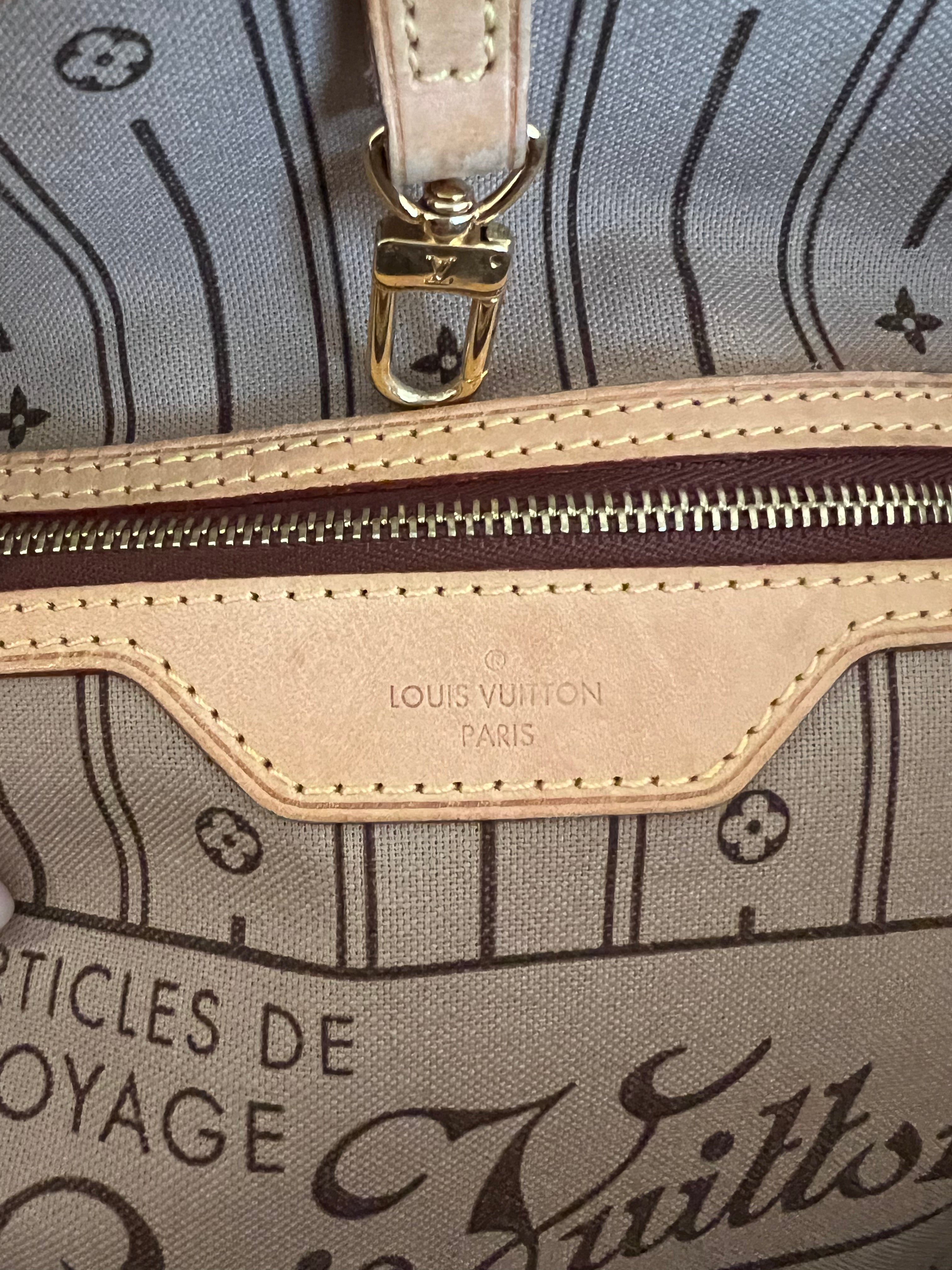 2015 Louis Vuitton Monogram Neverfull MM Totem Bag at 1stDibs