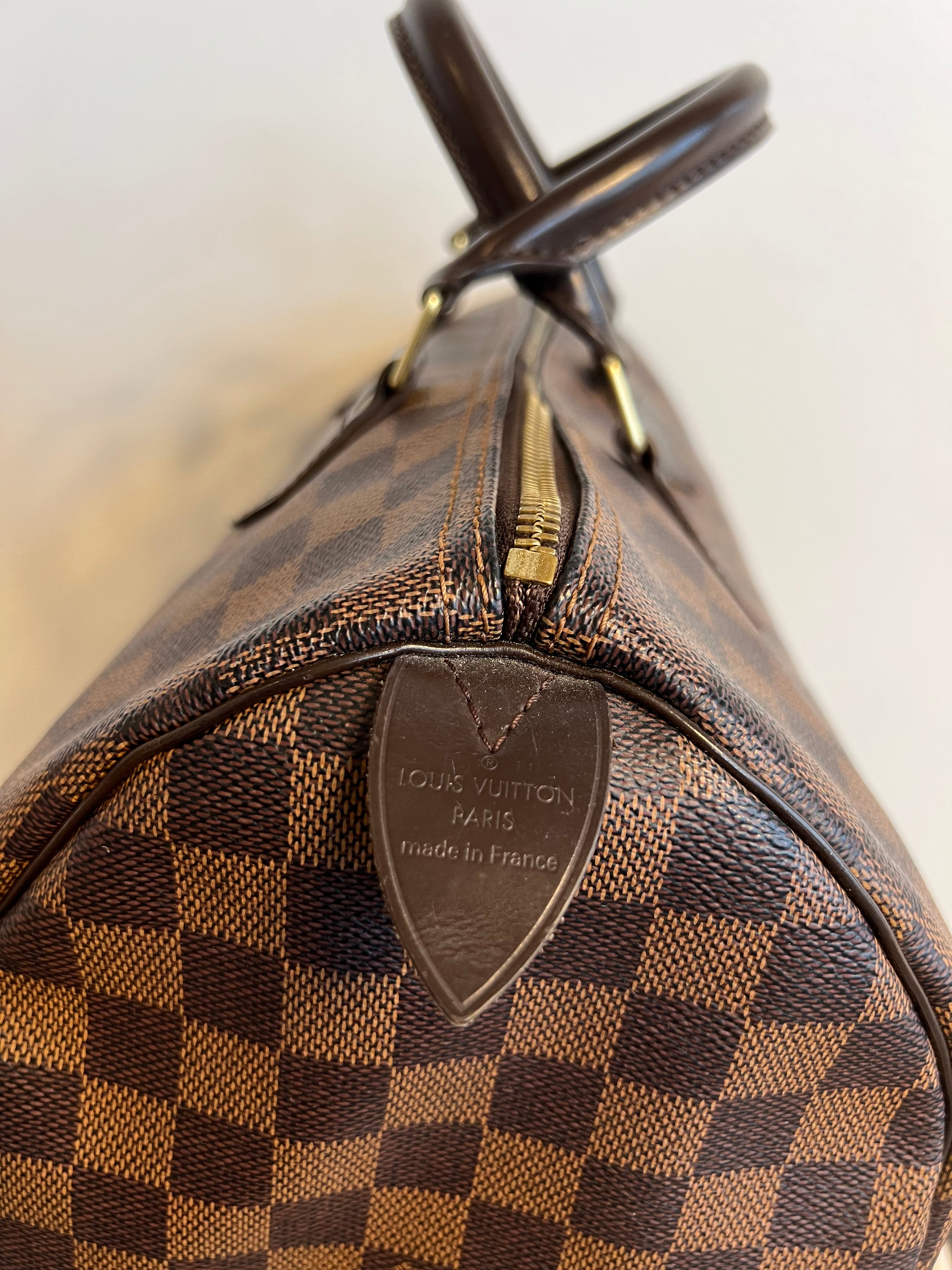 Pre-Owned LOUIS VUITTON Damier Ebene Speedy 35