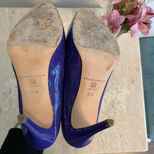 Pre-Owned BRIAN ATWOOD Maniac Purple Pumps - Size 37.5