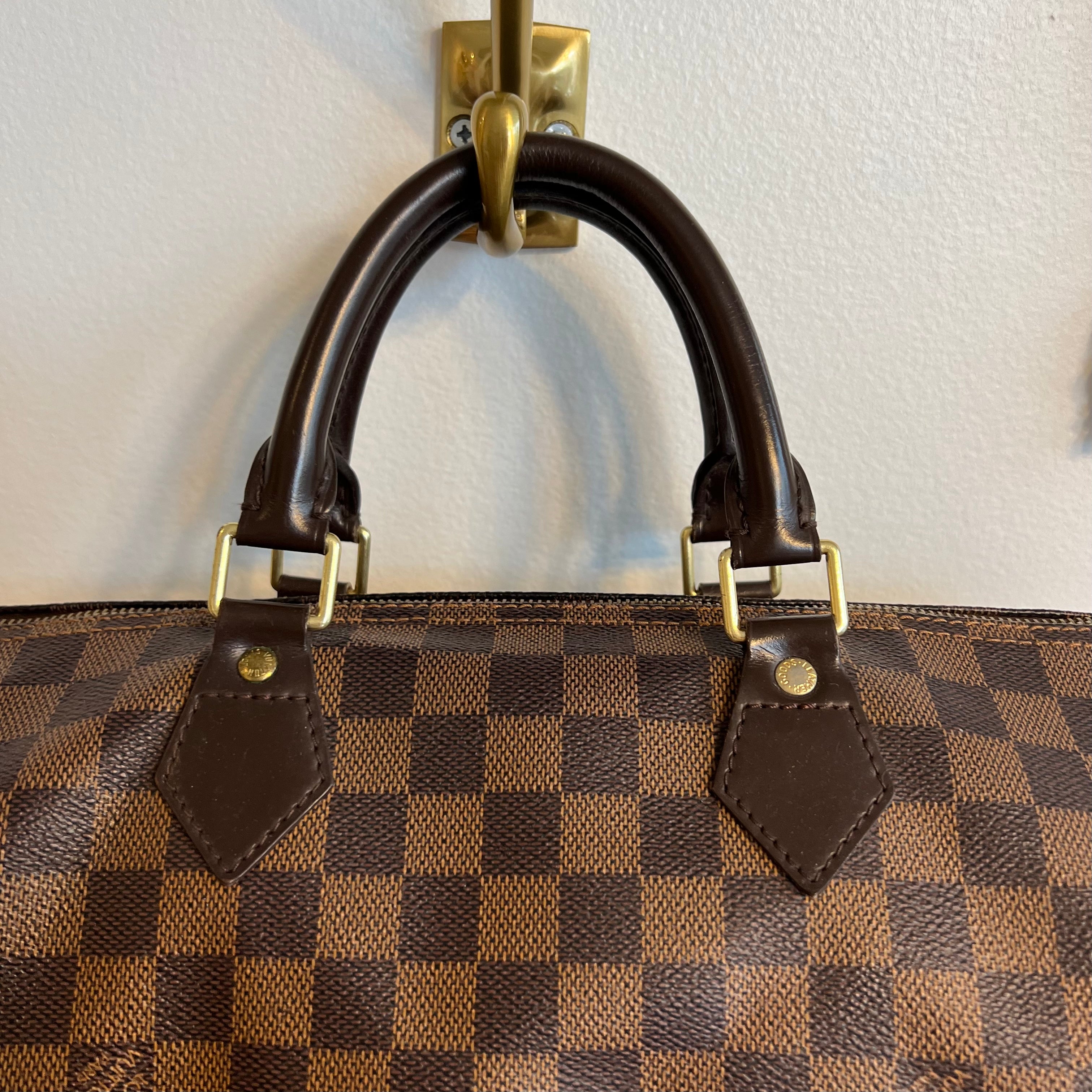 Pre-Owned LOUIS VUITTON Damier Ebene Speedy 35